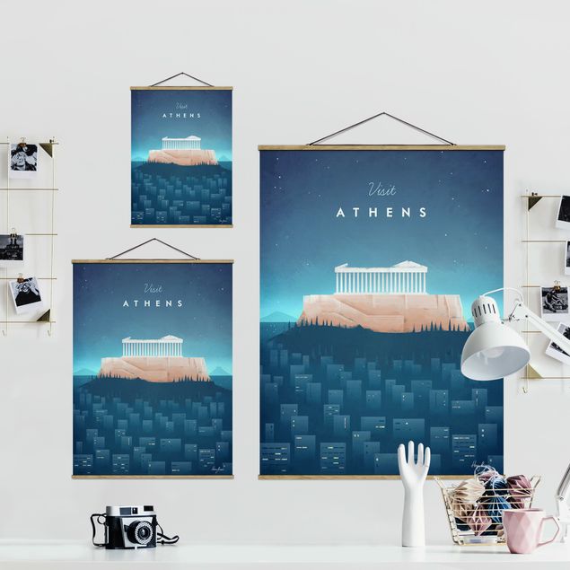 Obrazy artystów Plakat podróżniczy - Ateny