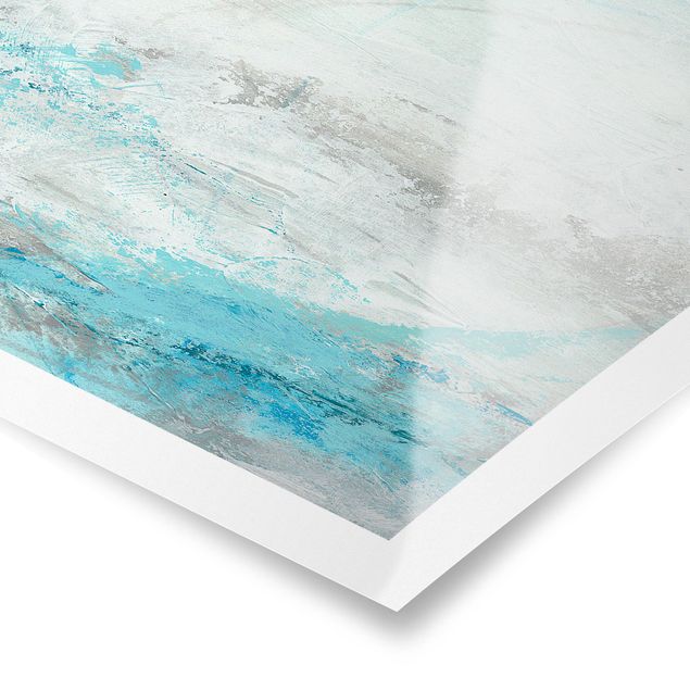 Plakaty abstrakcja Morze lodu I