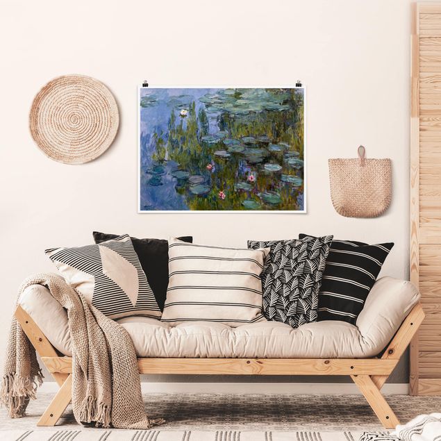 Nowoczesne obrazy do salonu Claude Monet - Lilie wodne (Nympheas)