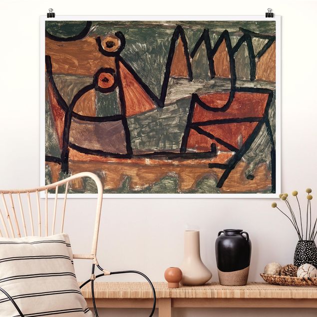 Dekoracja do kuchni Paul Klee - Wycieczka statkiem