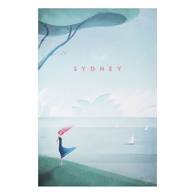 Dekoracja do kuchni Plakat podróżniczy - Sidney
