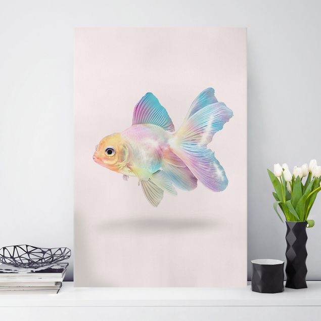 Obraz na płótnie - Ryby w pastelach