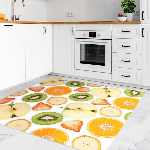 Dekoracja do kuchni Mieszanka owoców kolorowych