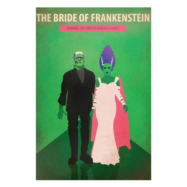 Obrazy do salonu Plakat filmowy Narzeczona Frankensteina