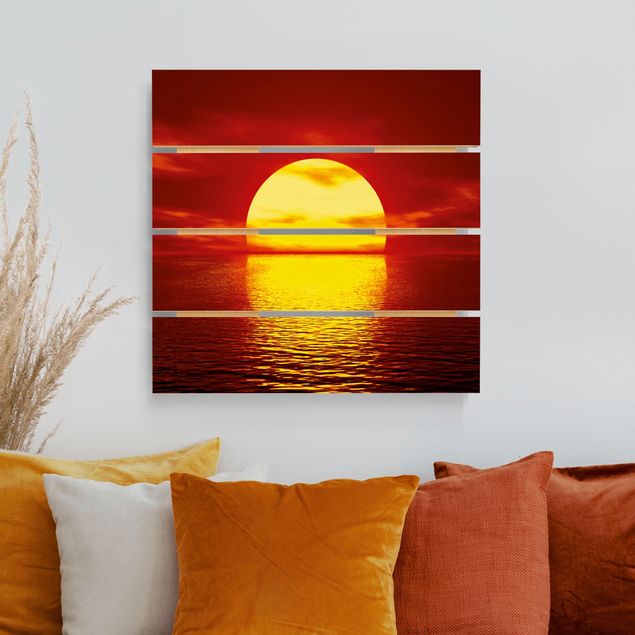 Obrazy Fantastyczny zachód słońca