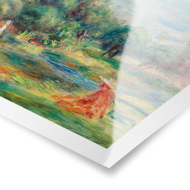 Obrazy na ścianę krajobrazy Auguste Renoir - Krajobraz w pobliżu Cagnes