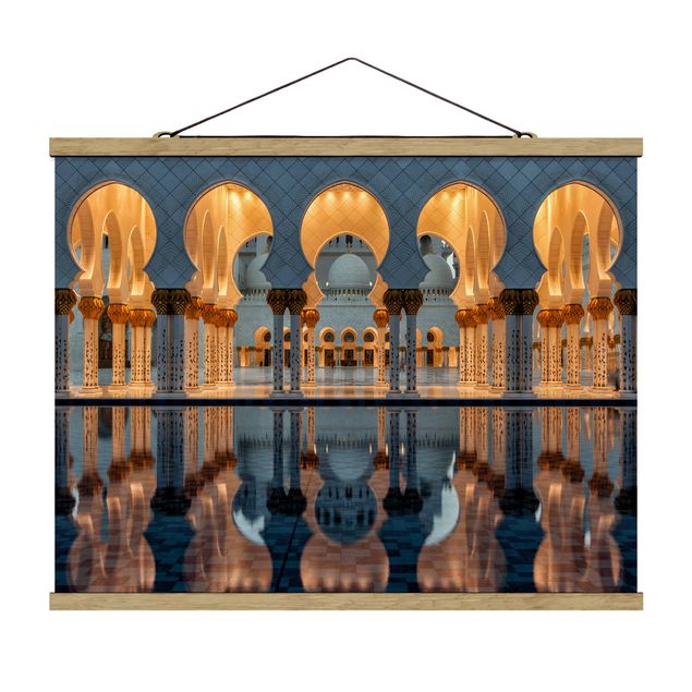 Obrazy nowoczesne Refleksje w meczecie