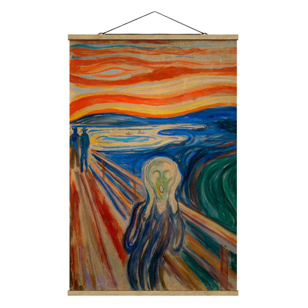 Obrazy abstrakcja Edvard Munch - Krzyk