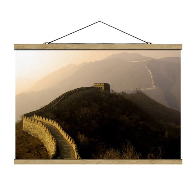 Obrazy góry Wschód słońca nad Wielkim Murem Chińskim