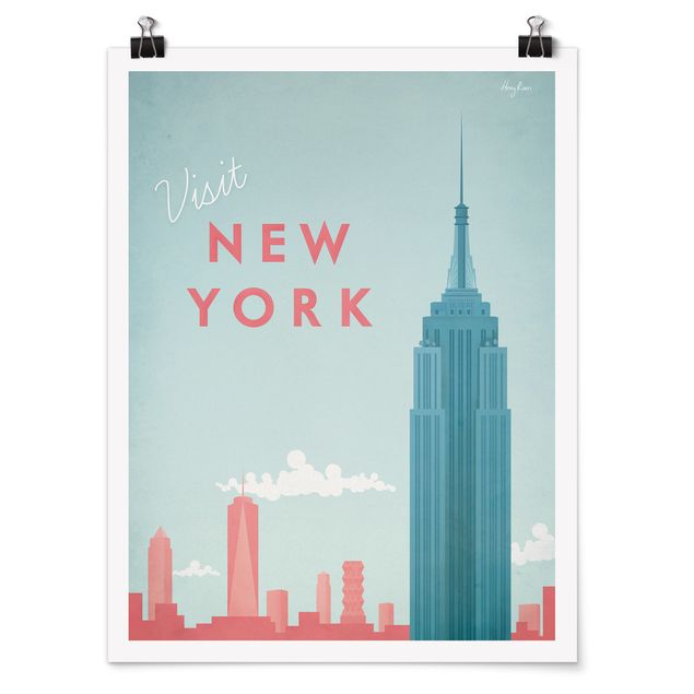 Nowy Jork obrazy Plakat podróżniczy - Nowy Jork