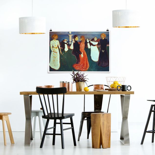 Dekoracja do kuchni Edvard Munch - Taniec życia