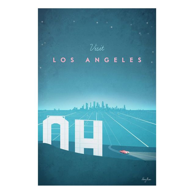 Obrazy do salonu nowoczesne Plakat podróżniczy - Los Angeles