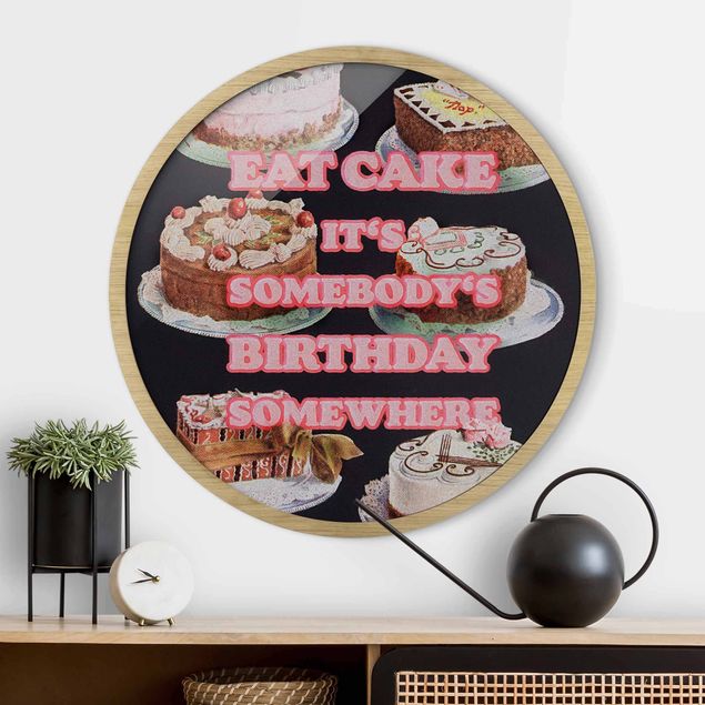Dekoracja do kuchni Eat Cake It's Birthday