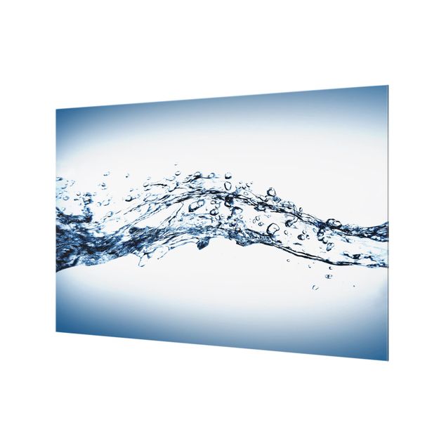 Panel szklany do kuchni - Water Splash