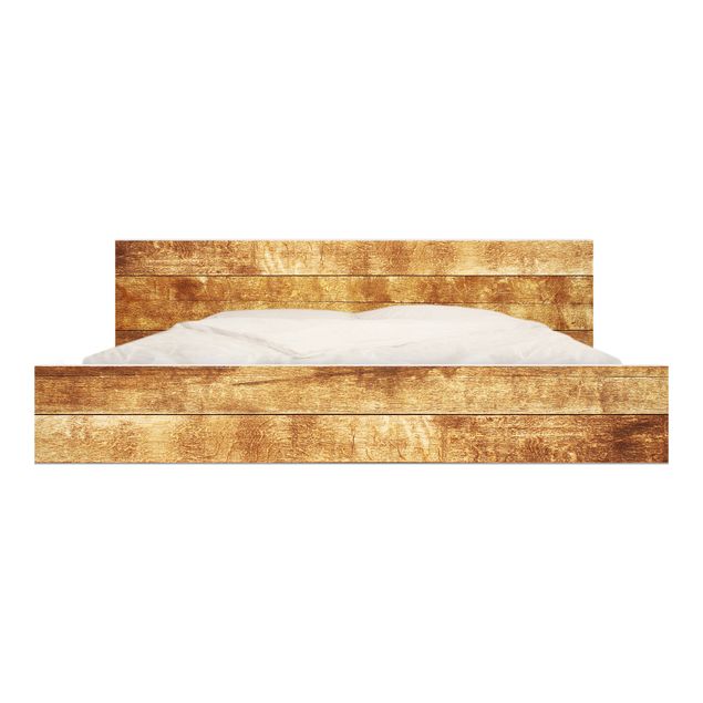 Okleina meblowa IKEA - Malm łóżko 180x200cm - Nordic Woodwall