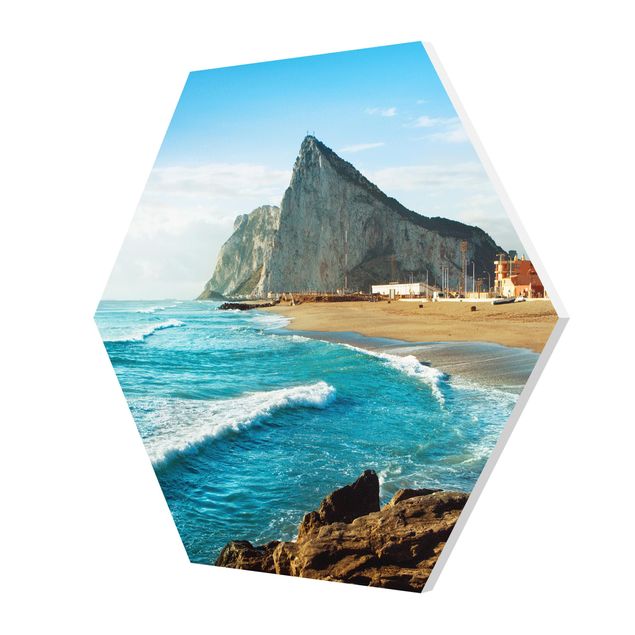 Obrazy krajobraz Gibraltar nad morzem