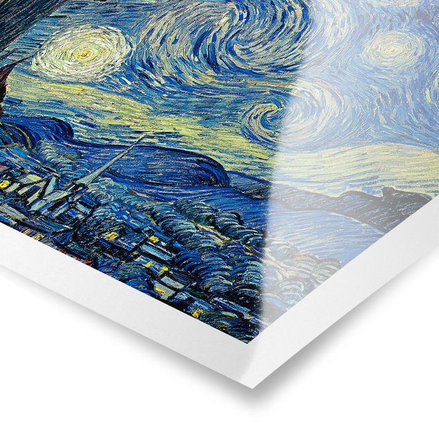 Obraz z niebieskim Vincent van Gogh - Gwiaździsta noc