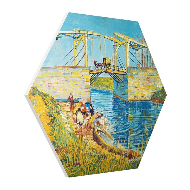 Obrazy impresjonizm Vincent van Gogh - Most zwodzony w Arles