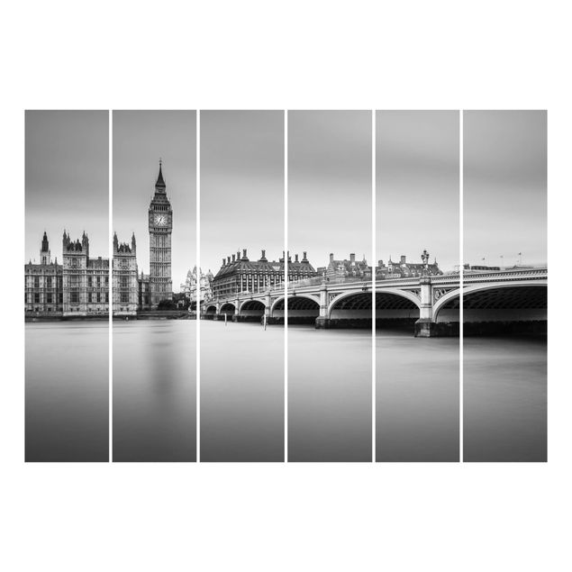 Zasłony panelowe Most Westminsterski i Big Ben