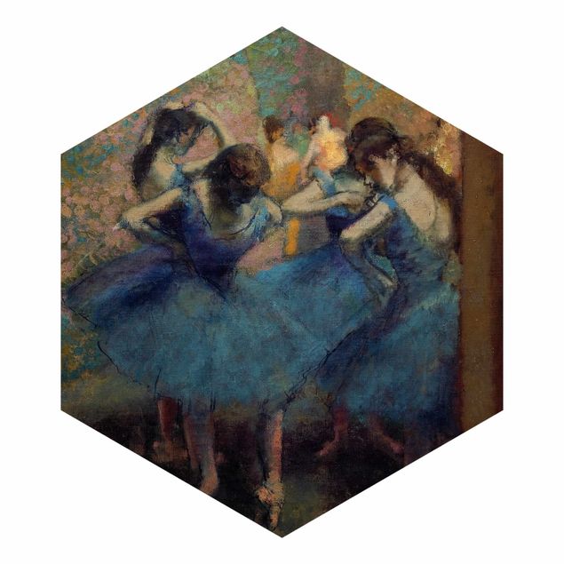 Tapety na ściany Edgar Degas - Niebieskie tancerki