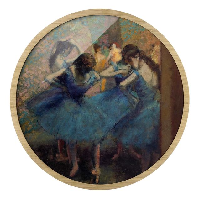 Obrazy w ramie do korytarzu Edgar Degas - Blue Dancers