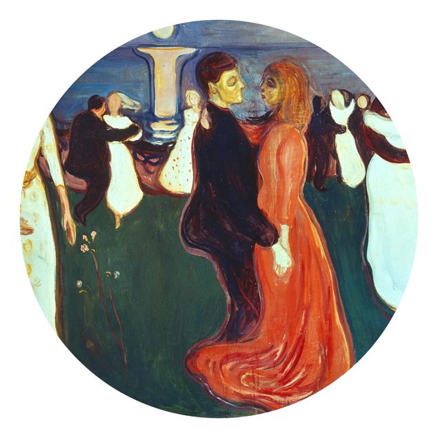 Abstrakcja tapeta Edvard Munch - Taniec życia