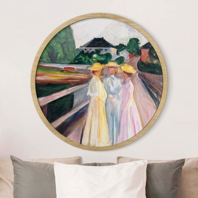 Ekspresjonizm obrazy Edvard Munch - Three Girls