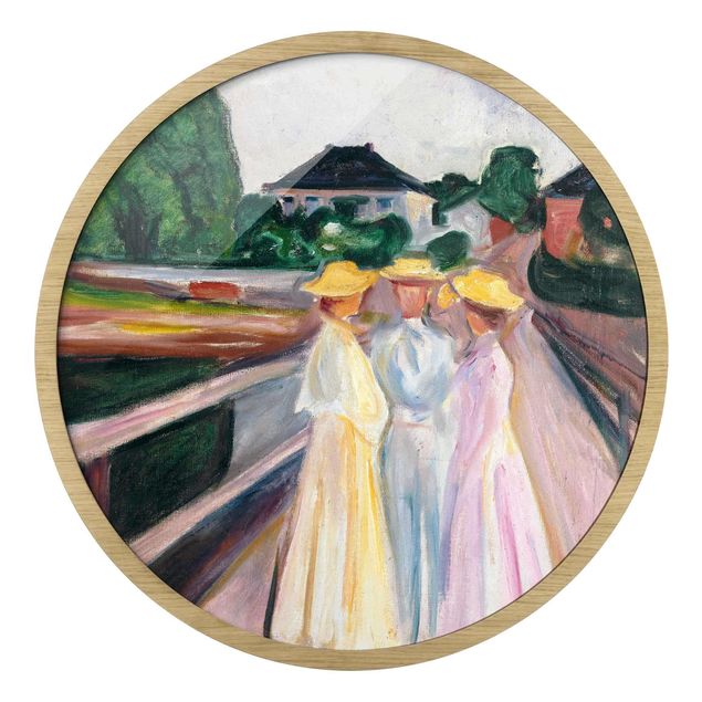 Obrazy nowoczesne Edvard Munch - Three Girls