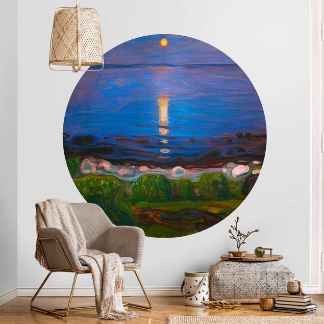 Dekoracja do kuchni Edvard Munch - Letnia noc nad morzem