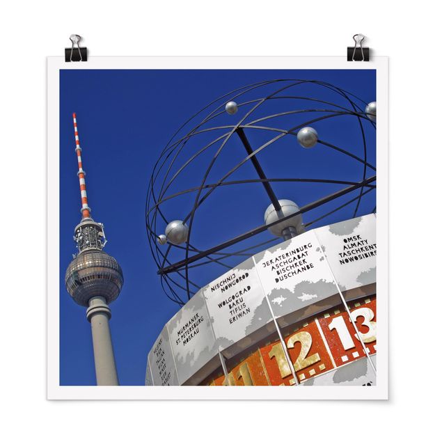 Nowoczesne obrazy do salonu Berlin Alexanderplatz