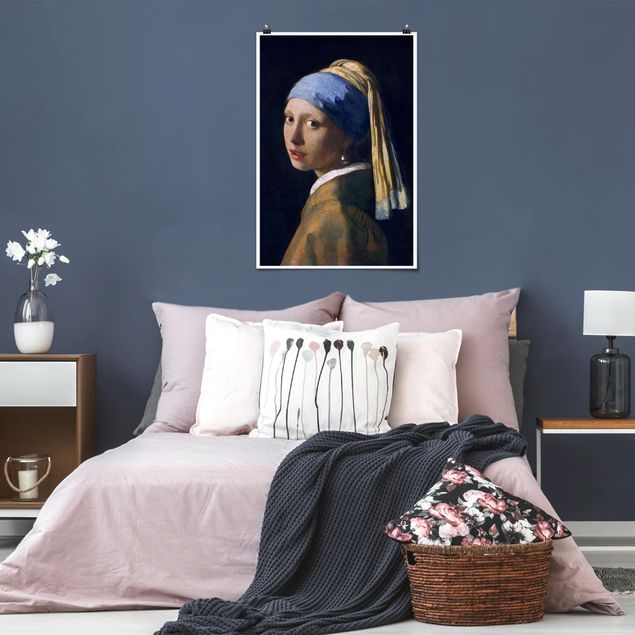 Nowoczesne obrazy Jan Vermeer van Delft - Dziewczyna z perłowymi kolczykami