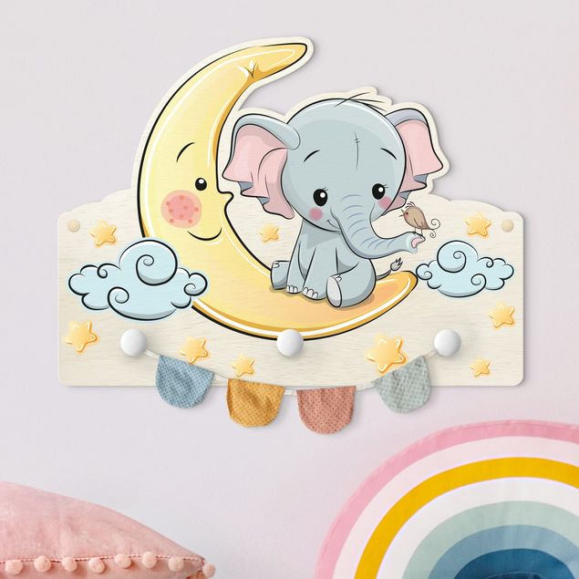 Pokój niemowlęcy Księżyc słoni