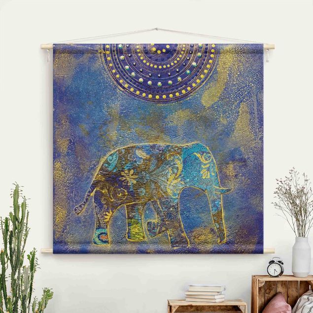 Obrazy do salonu Elephant in Marrakech