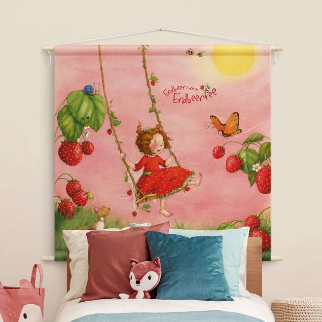 Obrazy nowoczesne The Strawberry Fairy - Tree Swing