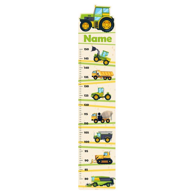 Pokój niemowlęcy i dziecięcy  Harvester Tractor and Co. with custom name