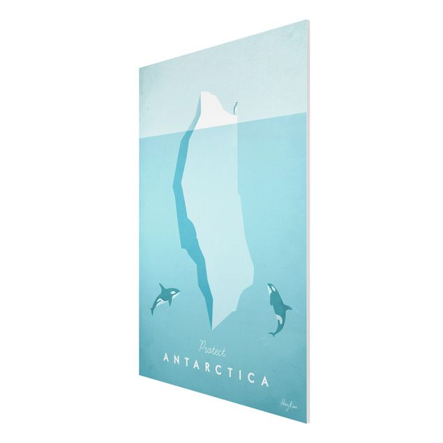 Obrazy morze Plakat podróżniczy - Antarktyda