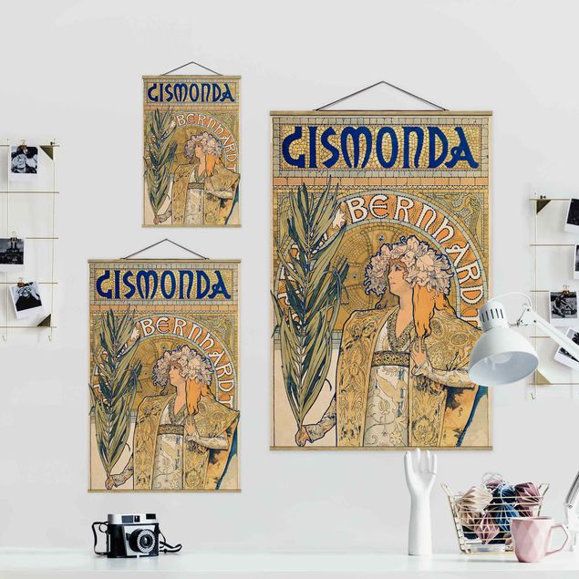 Obrazy powiedzenia Alfons Mucha - Plakat do sztuki Gismonda
