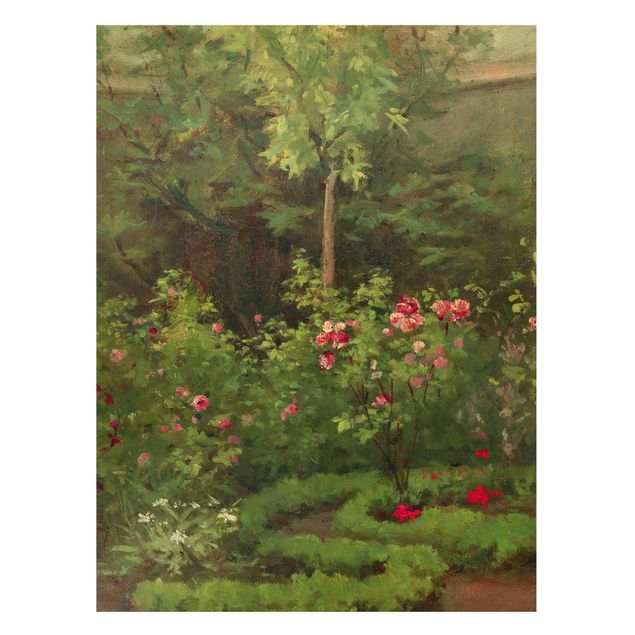 Obrazy do salonu Camille Pissarro - Ogród różany
