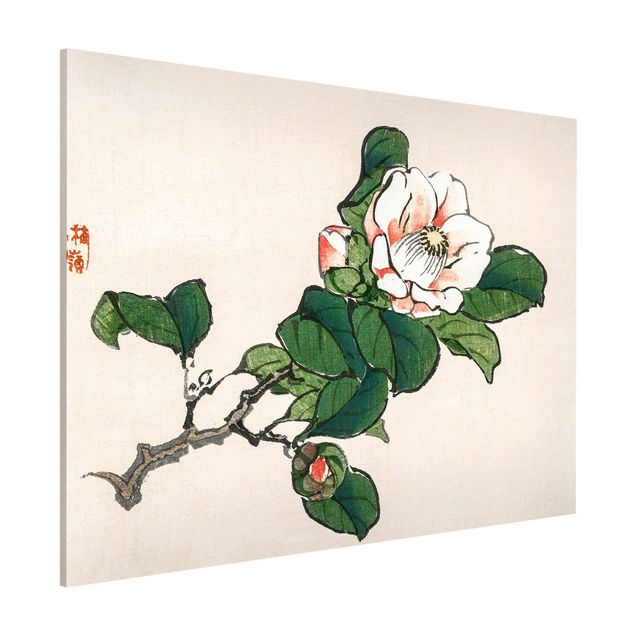 Dekoracja do kuchni Rysunki azjatyckie Vintage Kwiat jabłoni