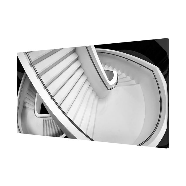 Obrazy nowoczesny czarno-biały Staircase Architecture