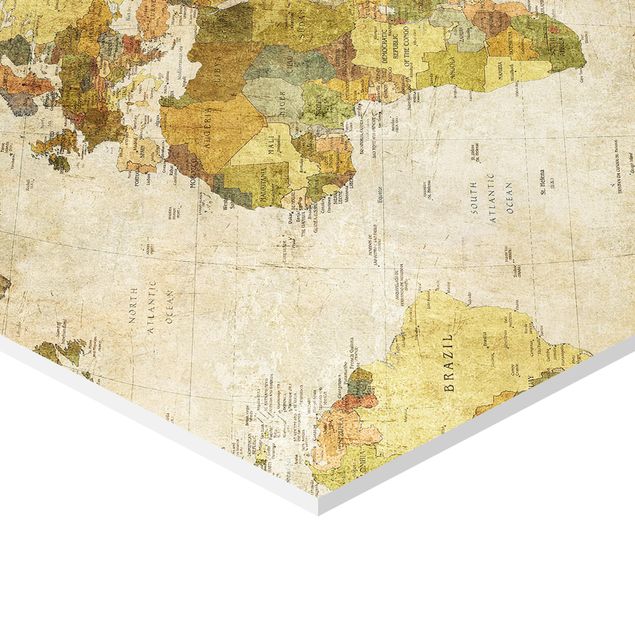 Obraz mapa świata Mapa świata