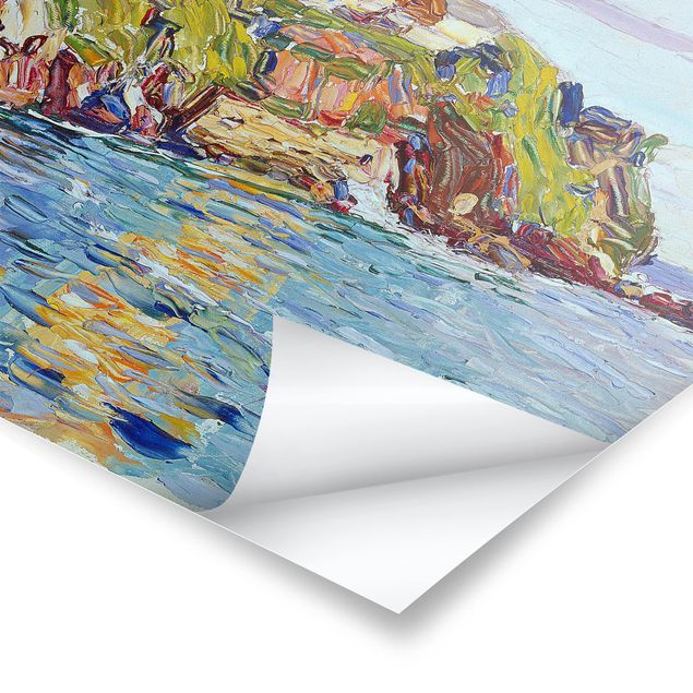 Obraz kolorowy Wassily Kandinsky - Zatoka Rapallo