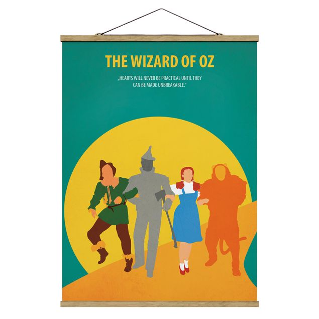 Obrazy nowoczesne Plakat filmowy Czarnoksiężnika z Krainy Oz