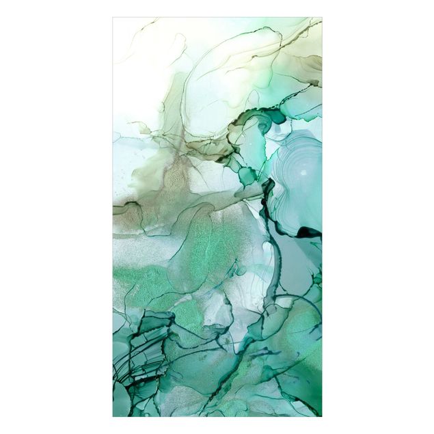 Tylna ścianka prysznicowa - Emerald-Coloured Storm