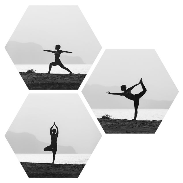 Obrazy nowoczesne Yoga Trio