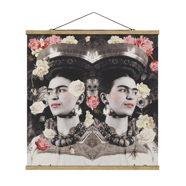 Obrazy portret Frida Kahlo - Powódź kwiatów