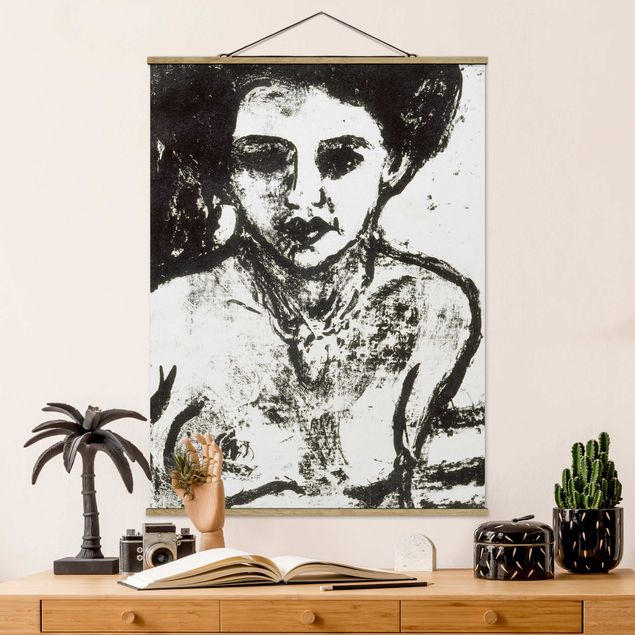 Dekoracja do kuchni Ernst Ludwig Kirchner - dziecko artysty