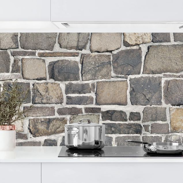 Dekoracja do kuchni Tapeta z kamieni szlachetnych Ściana z kamienia naturalnego