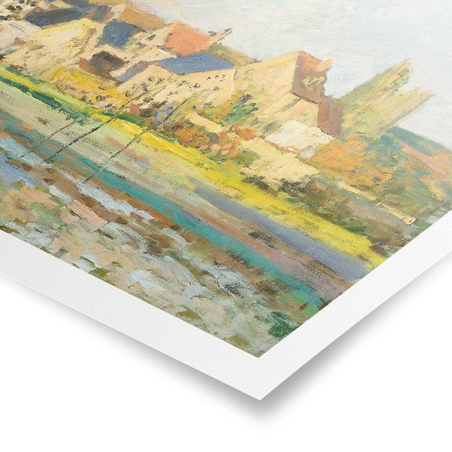 Obrazy romantyzm Camille Pissarro - Krajobraz w pobliżu Pontoise