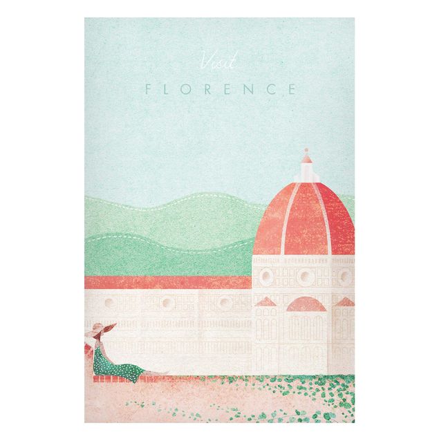 Obrazy do salonu nowoczesne Plakat podróżniczy - Florencja